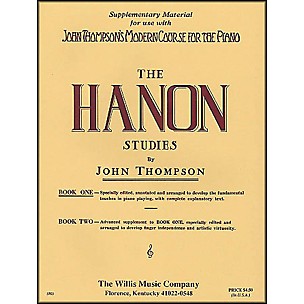 Willis Music John Thompson's Modern Course for The Piano Hanon Studies Book One