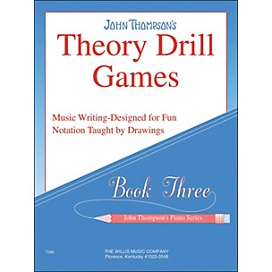 Willis Music John Thompson's Theory Drill Games Book 3