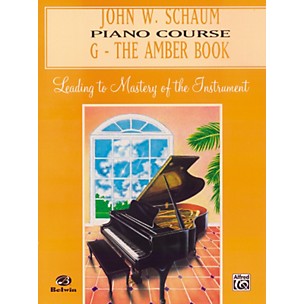 Alfred John W. Schaum Piano Course G The Amber Book