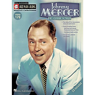 Hal Leonard Johnny Mercer - Jazz Play-Along Volume 176 Book/CD