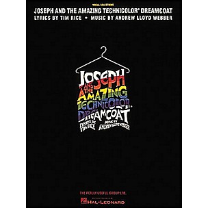 Hal Leonard Joseph And The Amazing Technicolor Dreamcoat Revised arranged for piano, vocal, and guitar (P/V/G)