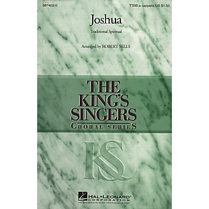 Hal Leonard Joshua TTBB A Cappella by The King's Singers arranged by Robert Sells