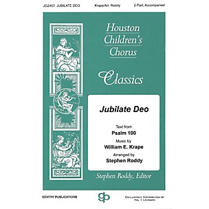 Gentry Publications Jubilate Deo 2-Part arranged by Stephen Roddy