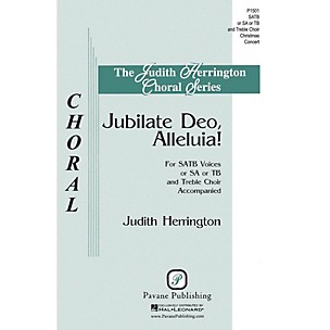 PAVANE Jubilate Deo, Alleluia! SATB + TREBLE CHOIR composed by Judith Herrington