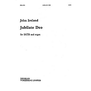 Novello Jubilate Deo in F SATB Composed by John Ireland
