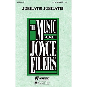 Hal Leonard Jubilate! Jubilate! 3-Part Mixed a cappella arranged by Joyce Eilers