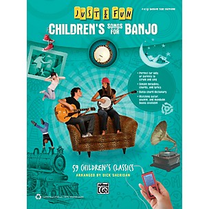 Alfred Just for Fun Children's Songs for Banjo Easy Banjo TAB Book