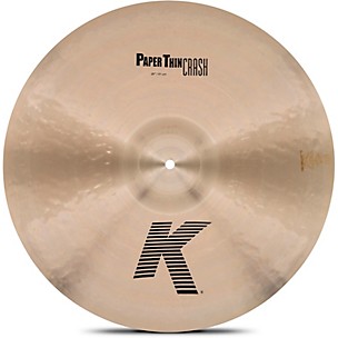 Zildjian K Paper Thin Crash Cymbal