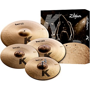 Zildjian K Sweet Cymbal Pack, 14", 16", 18", 21" With Free 18" Crash