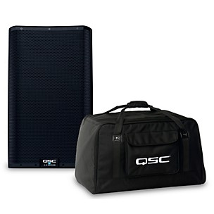 QSC K12.2 Powered 12" 2,000W 2-Way Loudspeaker With QSC Tote Bag