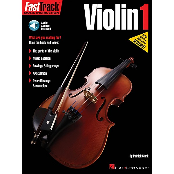 Hal Leonard FastTrack Violin Method Book 1 Fast Track Music Instruction