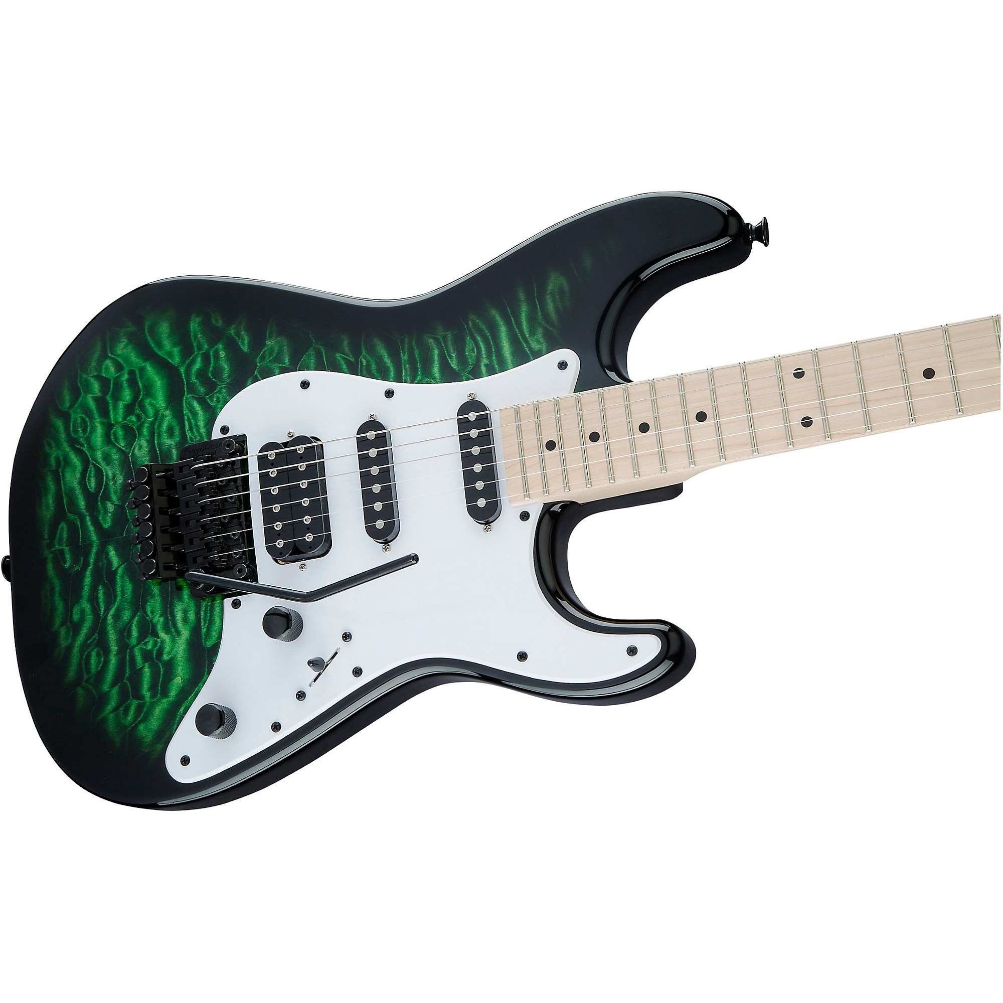 Jackson X Series Adrian Smith San Dimas SDXQ In Transparent Green