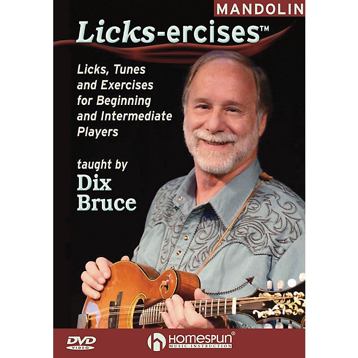 Homespun Mandolin Licks-ercises(TM) Homespun Tapes Series DVD