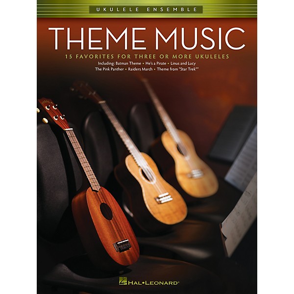 Hal Leonard Theme Music (Ukulele Ensembles Early Intermediate) Ukulele