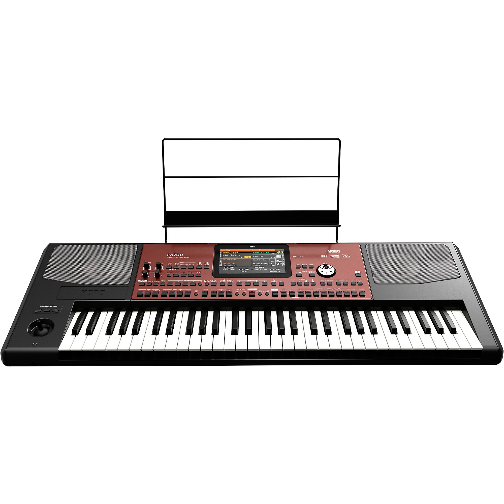 KORG Pa700 Professional Arranger 61-Key With Touchscreen and