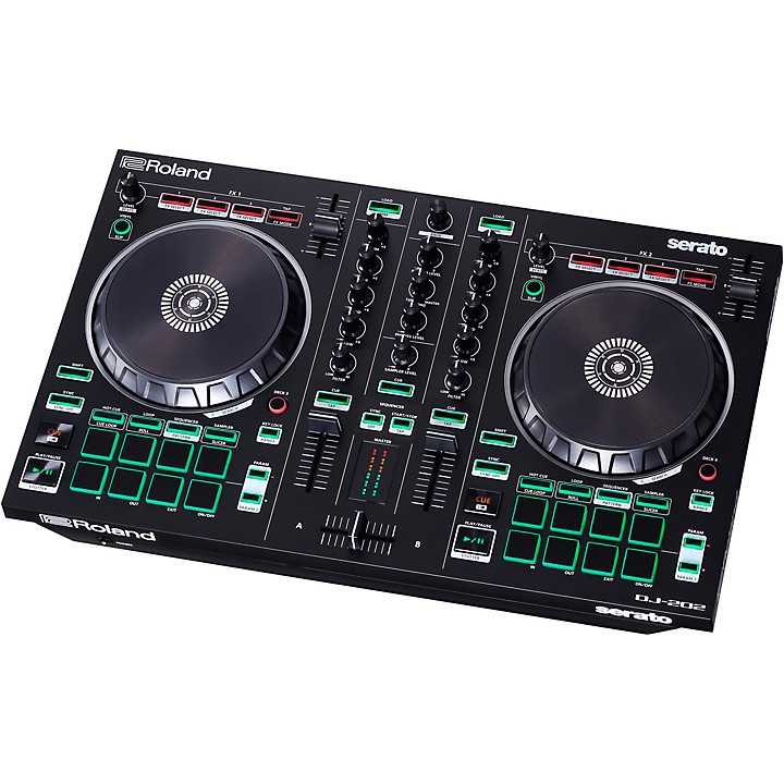 Roland DJ-202 Serato DJ Controller | Music & Arts