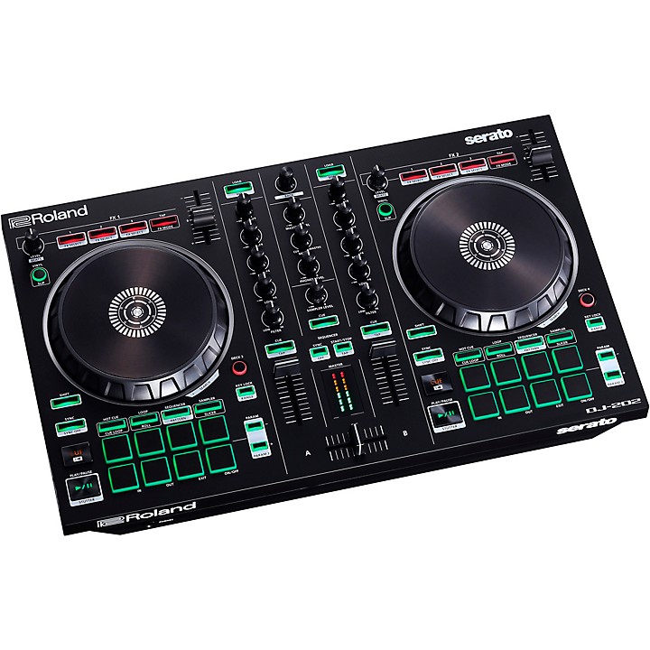 Roland DJ-202 Serato DJ Controller | Music & Arts