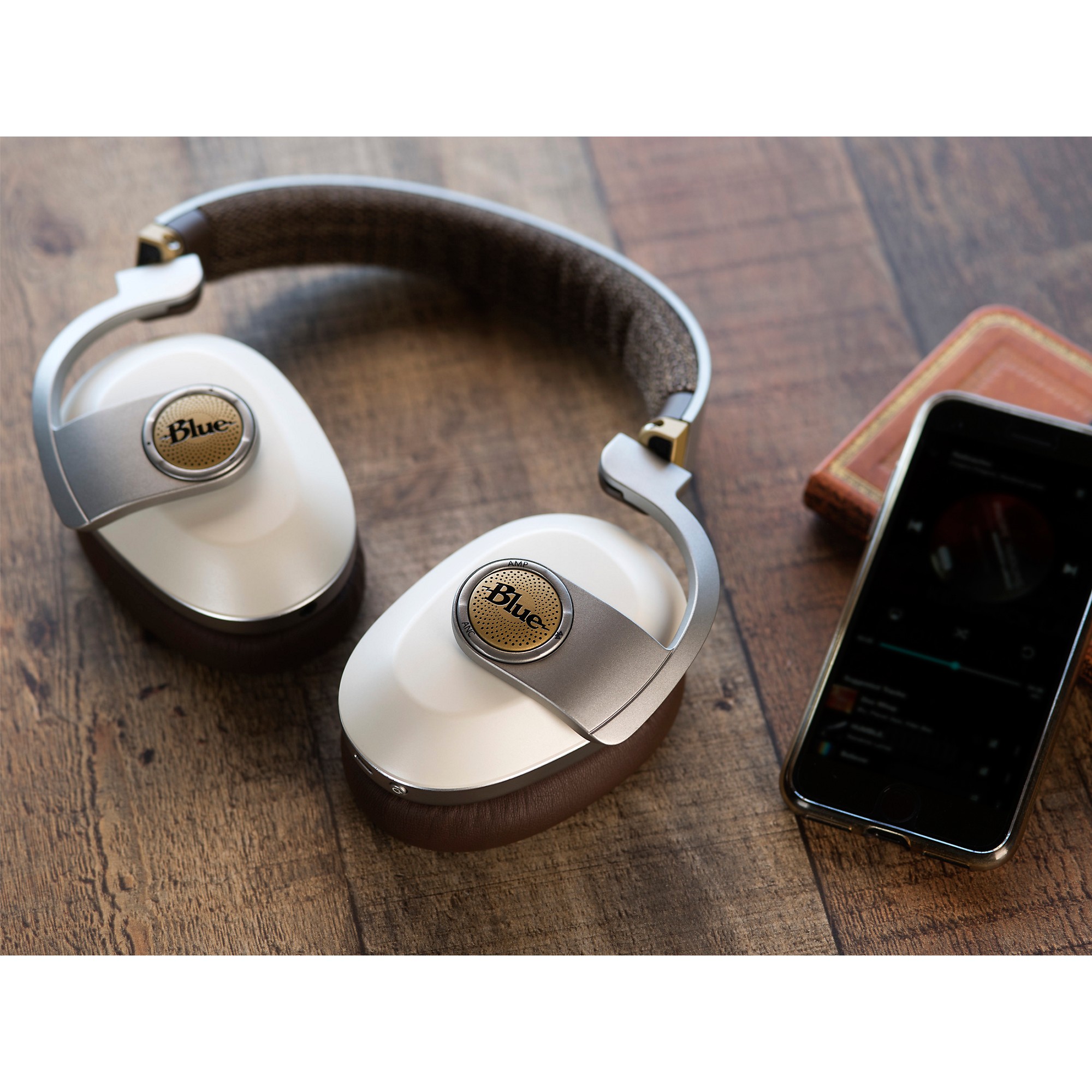 ヘッドホン Blue Microphones Satellite Premium Amazon.com: Blue Satellite Premium Wireless Noise-Cancelling