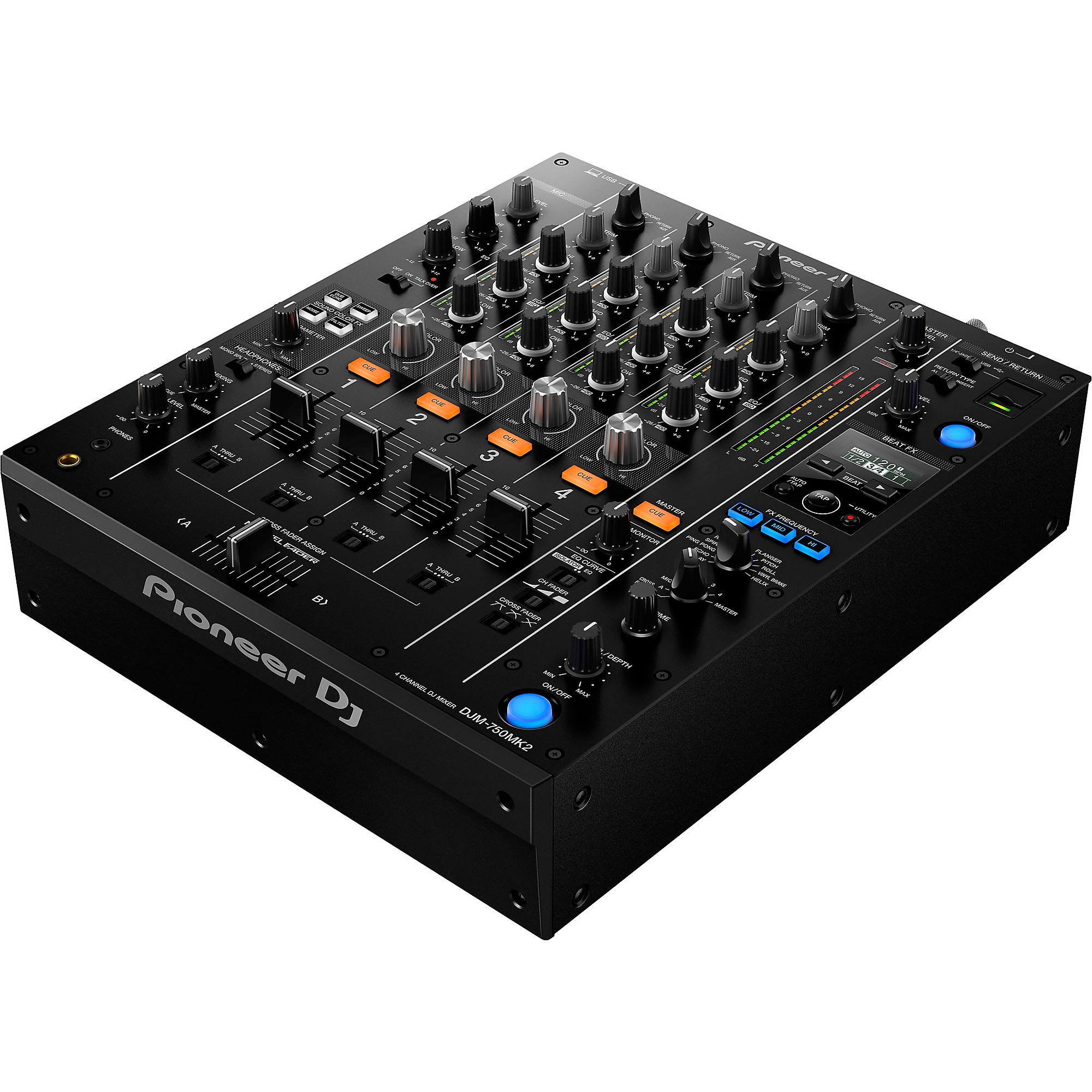 Pioneer DJ DJM-750MK2 4-Channel DJ Mixer With Effects and