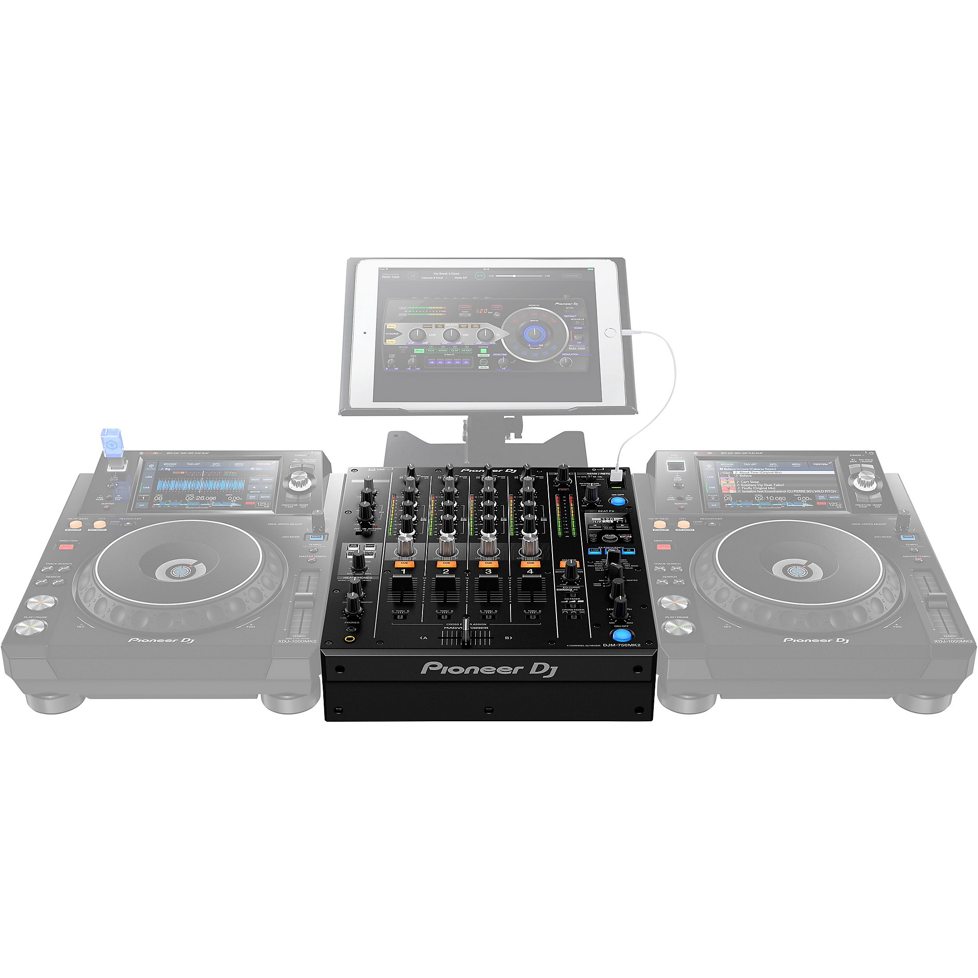 DJM750mk2 DJミキサー rekordbox dj、rekordbox dvsのシリアルキー同梱した、PIONEER