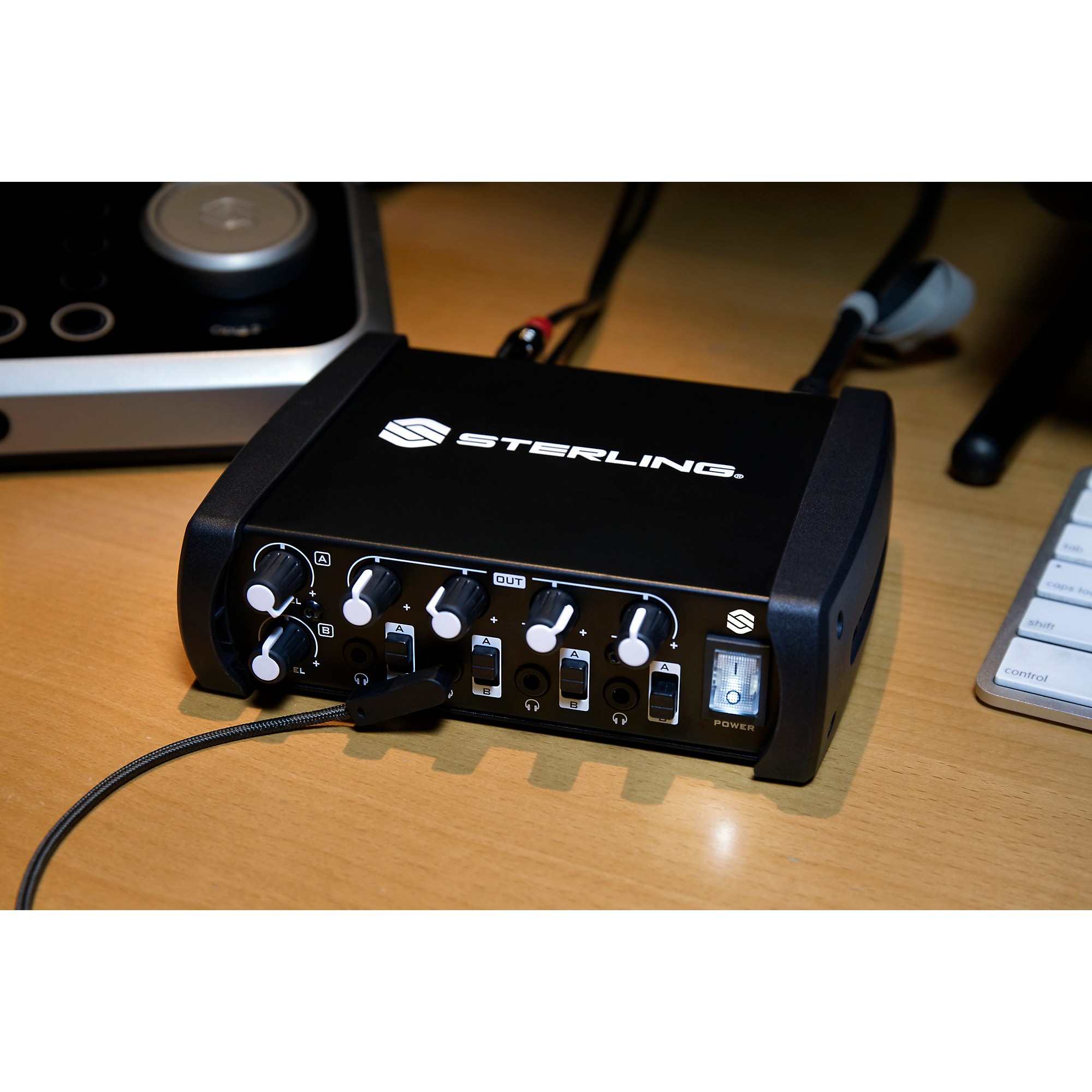 Sterling Audio 4-Channel Professional Headphone Amplifier Music