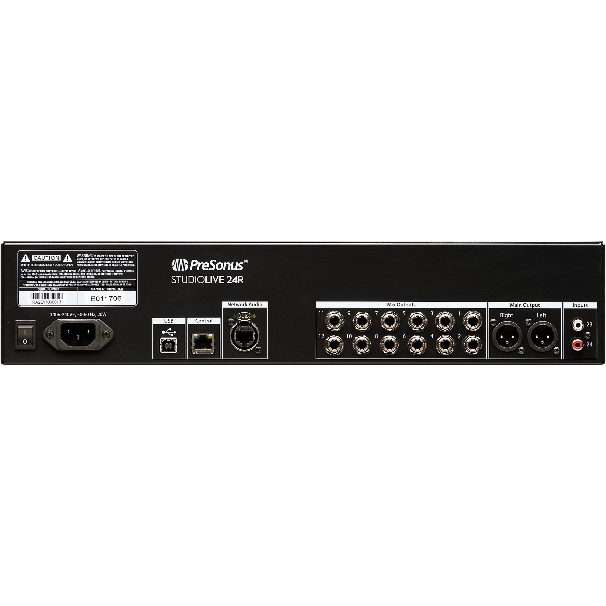 PreSonus StudioLive 24R Series III 24-Channel Rackmount