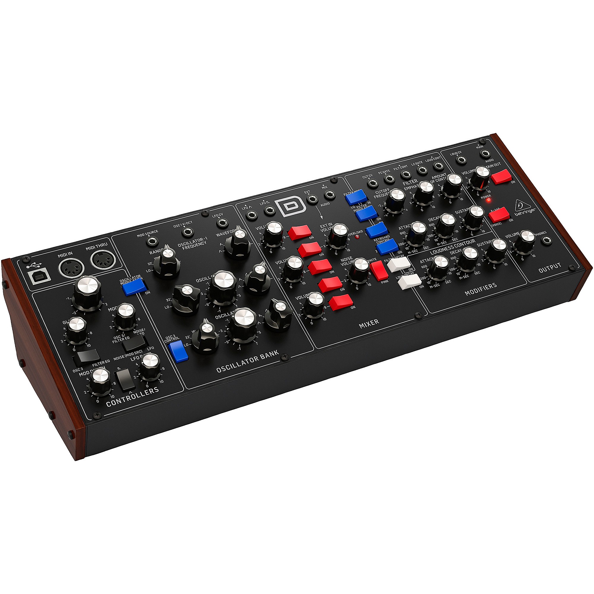 behringer MODEL D アナログシンセ Behringer Model D Analog Synthesizer | Sweetwater