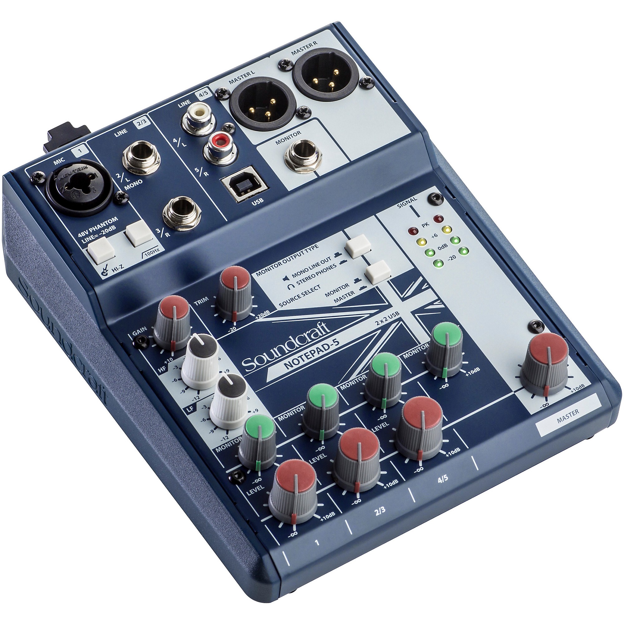 ★おまけ付 オーディオインターフェイス soundcraft notepad-5 Soundcraft Notepad-5 Small-Format Analog Mixing Console With