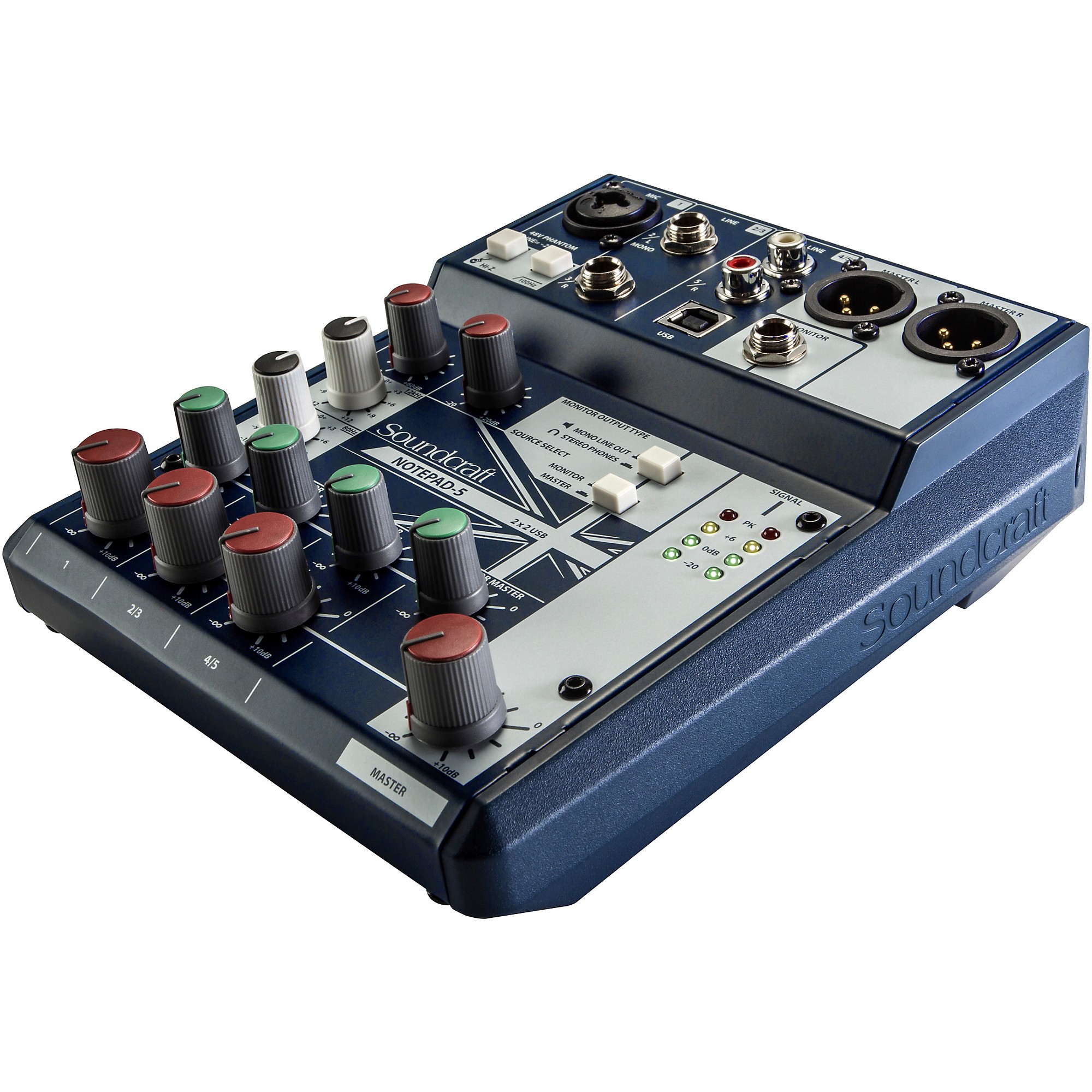 Soundcraft Notepad-5 Small-Format Analog Mixing Console With