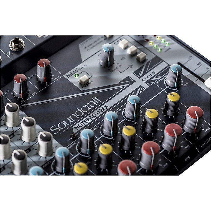 Soundcraft Notepad-5 Small-Format Analog Mixing Console