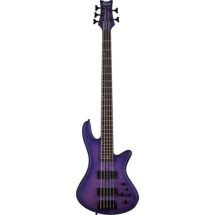 Schecter stiletto studio 4 purple deals burst