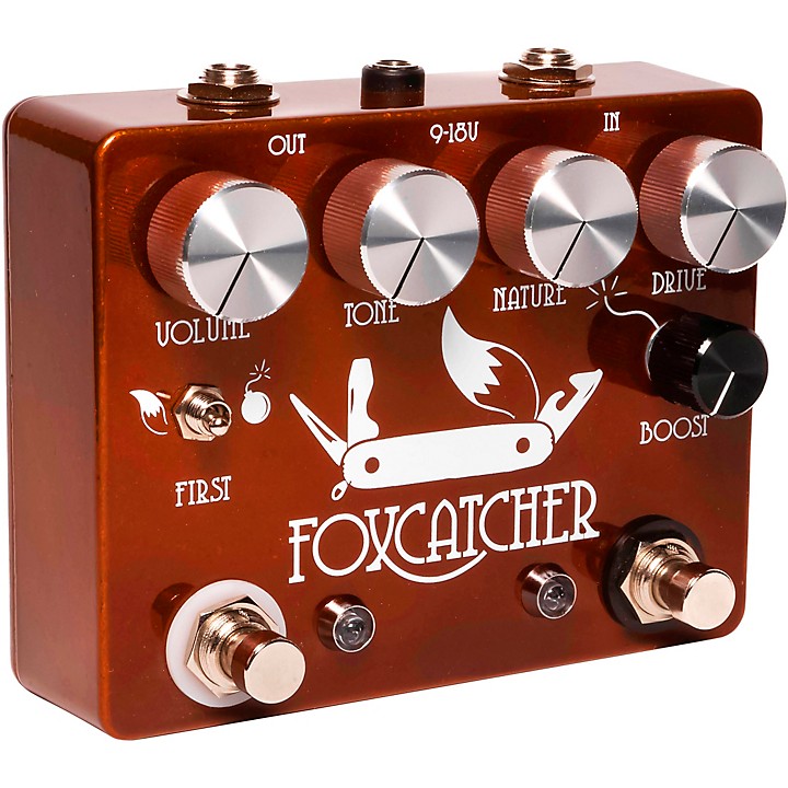 CopperSound Pedals Foxcatcher Overdrive/Boost Effects Pedal