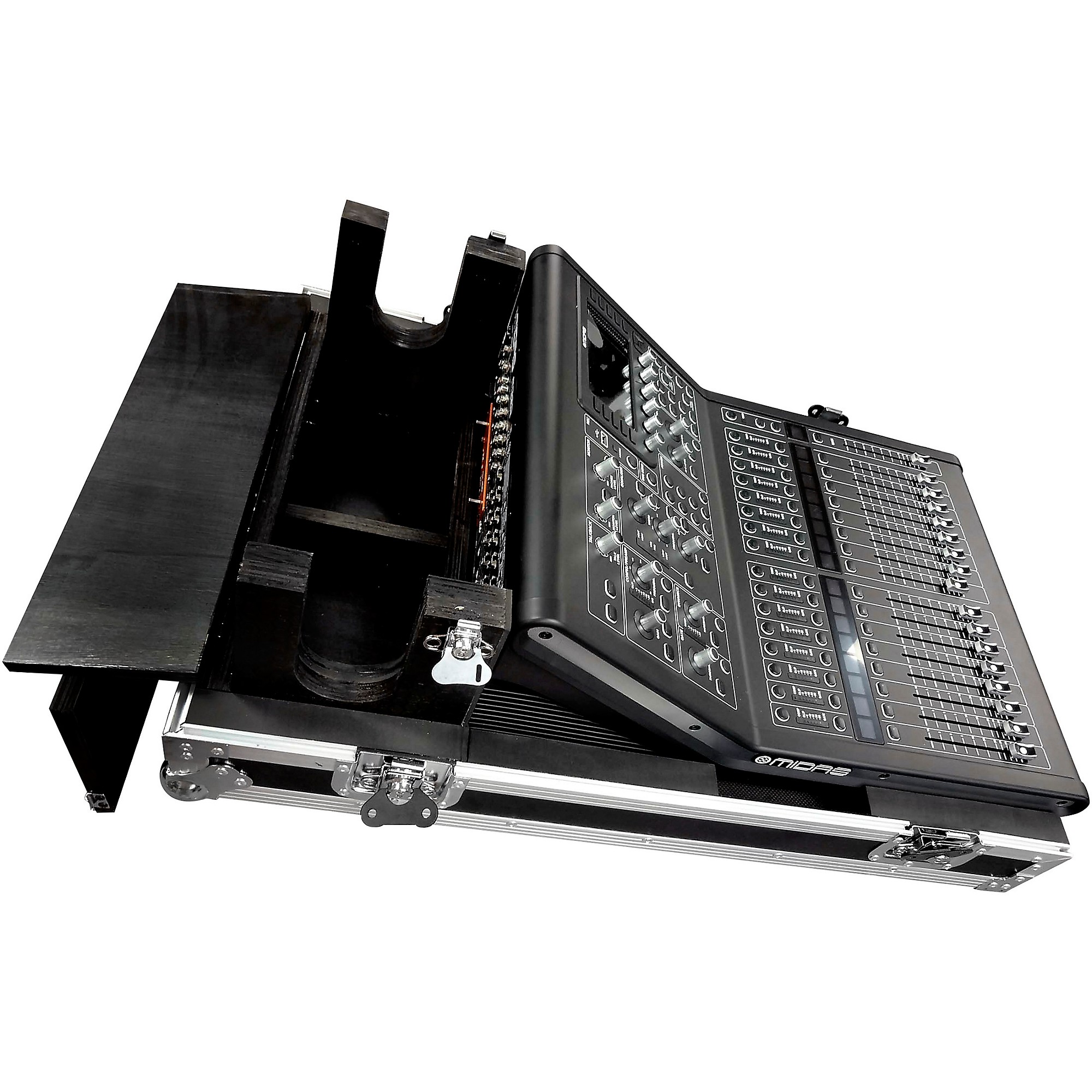 ProX XS-MIDM32RDHW Flight Case for Midas M32R With Doghouse and