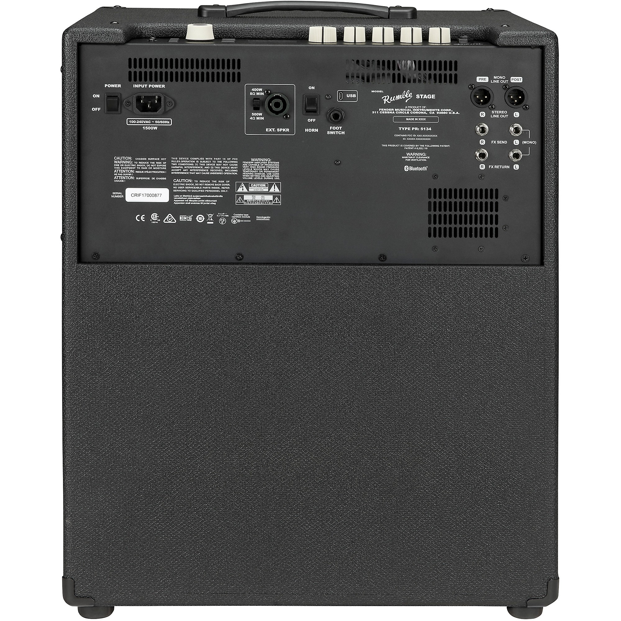 【美品】FENDER ( フェンダー ) / RUMBLE STAGE 800 Fender Rumble Stage 800 800W 2x10 Bass Combo Amp - | Music & Arts