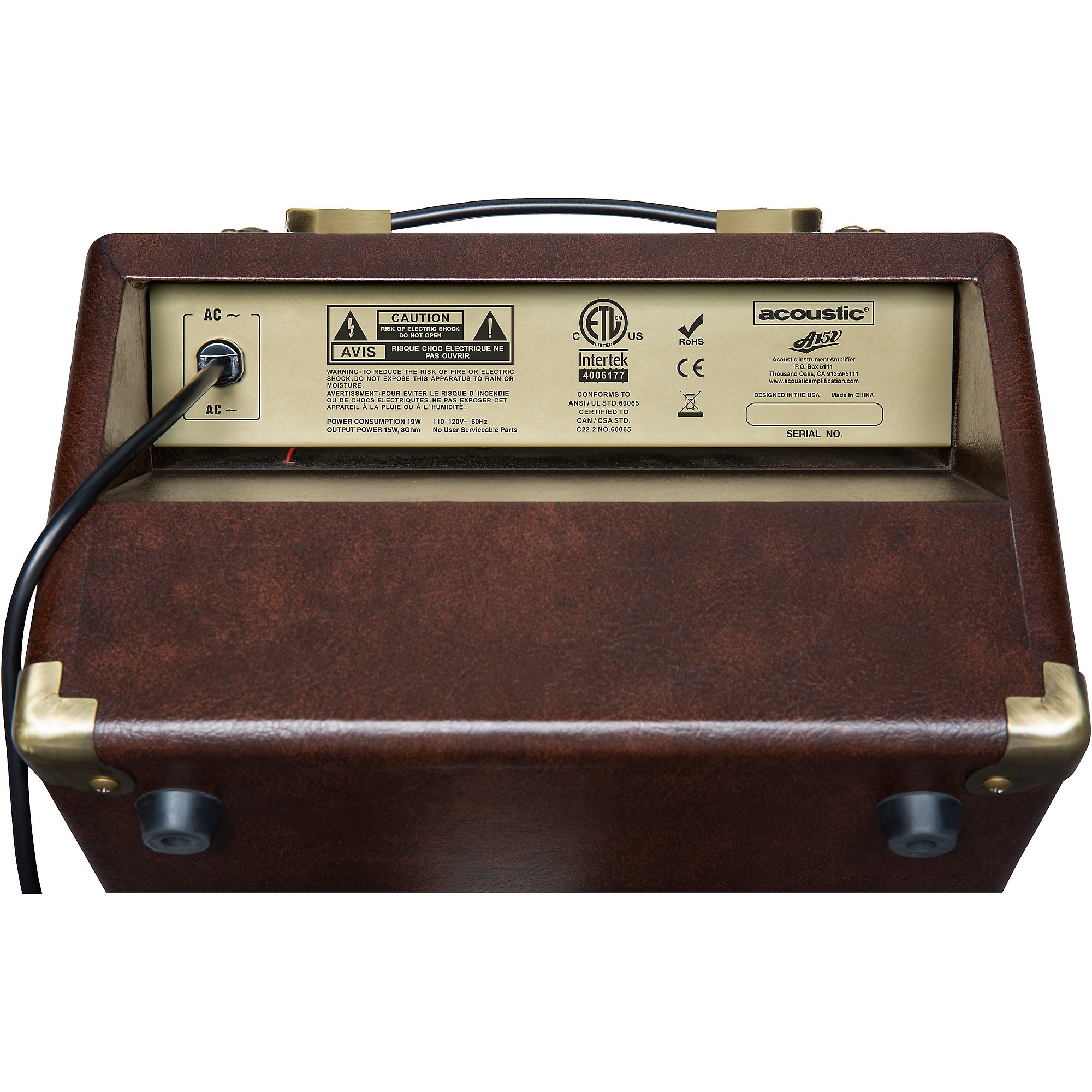Acoustic a15v amp sales