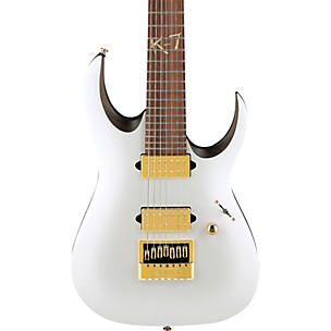 Ibanez K7YANG Head Signature 7-String Electric Guitar - Matte White