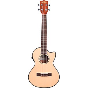 Kala KA-STGE-C Gloss Cutaway Tenor Acoustic-Electric Ukulele