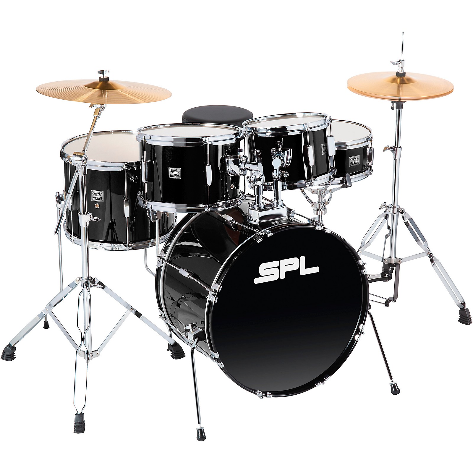 Sound Percussion Labs KD0520 Kicker 5-Piece Complete Drum Set