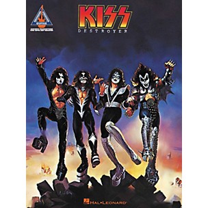 Hal Leonard KISS - Destroyer Guitar Tab Songbook