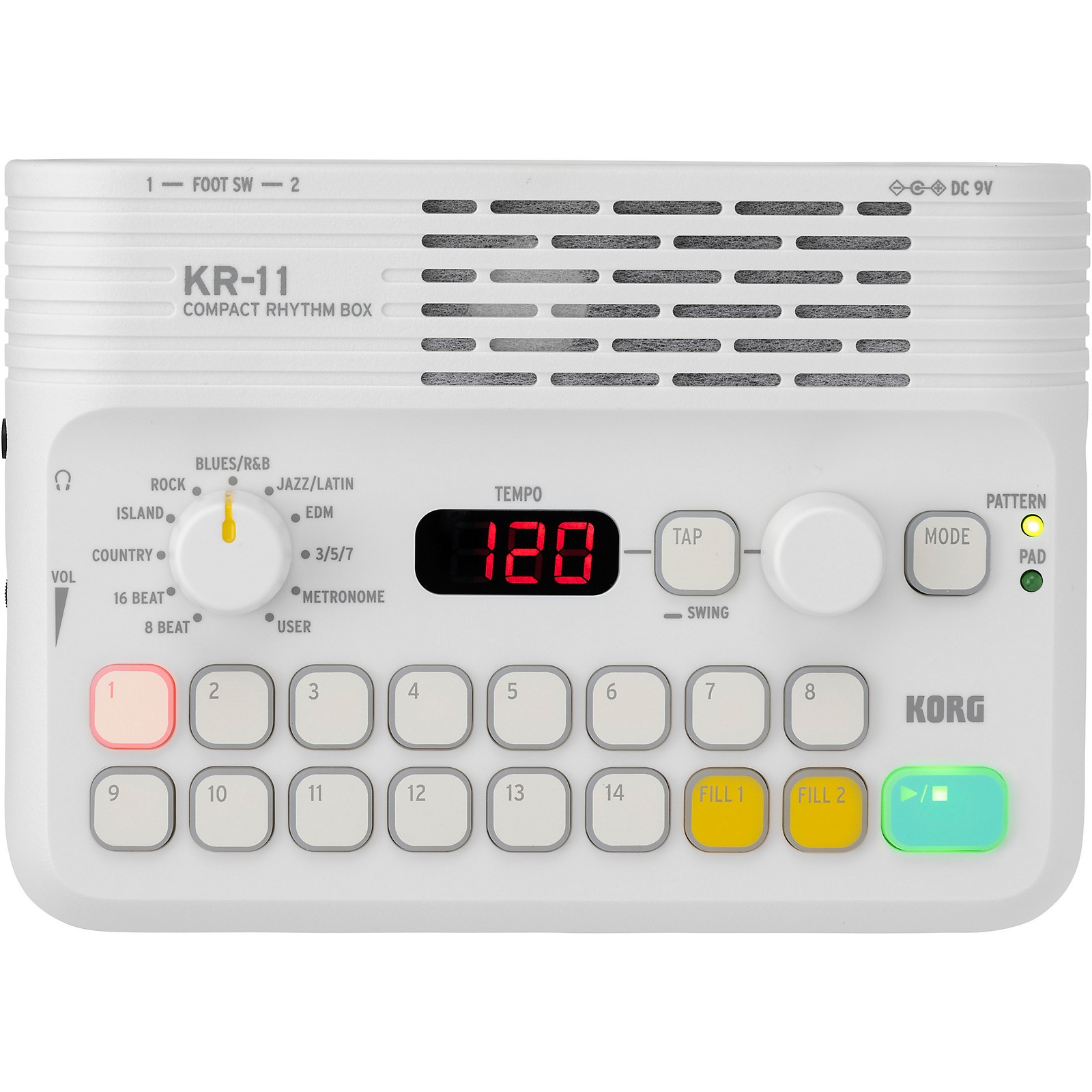 KORG KR-11 Compact Rhythm Machine | Music & Arts