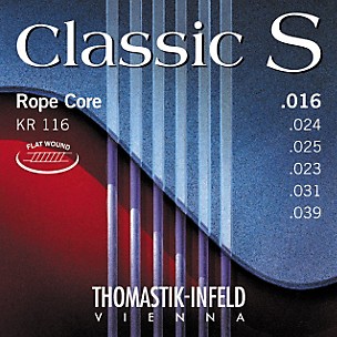 Thomastik KR116 Classic S Series Flatwound Light Guitar Strings