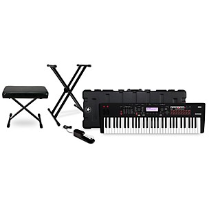 KORG KROSS 2 61-Key Synthesizer Workstation Essentials Bundle