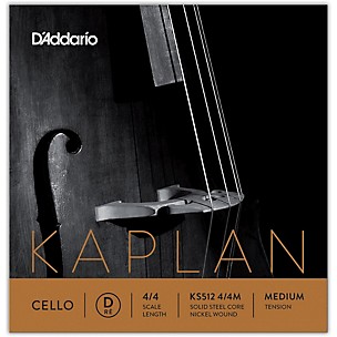 D'Addario KS512 Kaplan Solutions 4/4 Cello D String