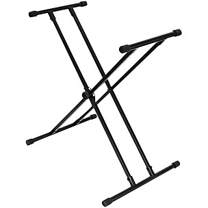 On-Stage Stands KS8191XX Double-X Bullet Nose Keyboard Stand With Lok-Tight Construction