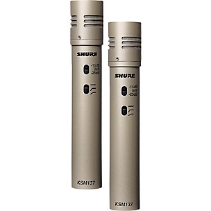 Shure KSM137/SL STEREO Cardioid Condenser (Stereo Pair)