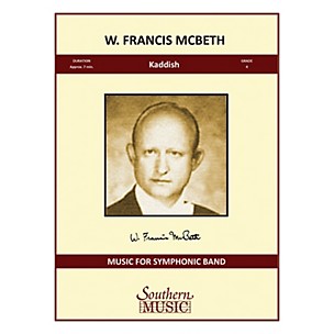 Southern Kaddish (Band/Concert Band Music) Concert Band Level 4 Composed by W. Francis McBeth