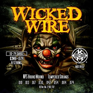 Kerly Music Kerly Wicked Wire NPS Electric 8-String 10-74