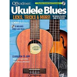 Centerstream Publishing Kev's QuickStart Ukulele Blues Book/CD