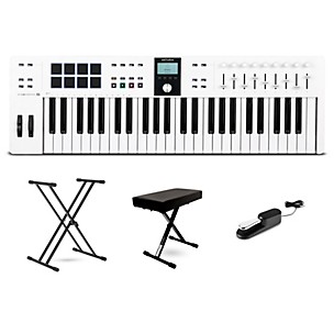 Arturia KeyLab Essential 49 mk3 MIDI Keyboard Controller Essentials Bundle -