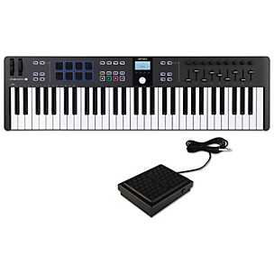 Arturia KeyLab Essential 61 mk3 Keyboard Controller With Sustain Block